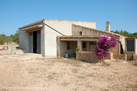 Finca Rústica de 25.674 M2 con antigua casa de campo y 2 almacenes - TARRAGONA