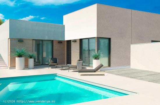 NUEVA FASE - VILLAS INDEPENDIENTES en una sola planta con PISCINA PRIVADA en DAYA NUEVA - ALICANTE