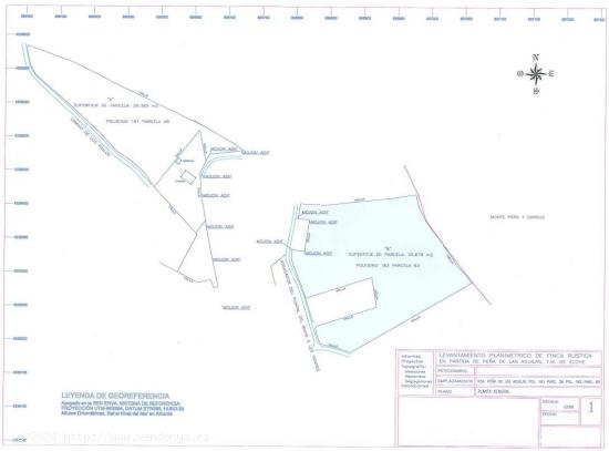 SE VENDE TERRENO RURAL EN PEÑA DE LAS ÁGUILAS - ALICANTE