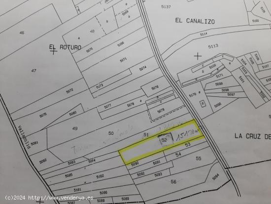 Parcela en venta en Ctra. El Henar.  Polígono 40, Parcela 52. Ref. 897 - SEGOVIA