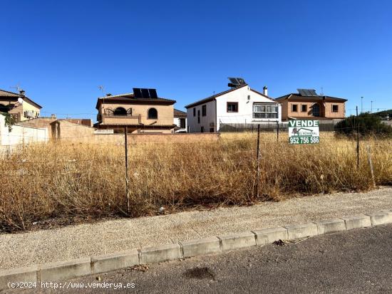  SOLAR PARA CONSTRUIR TU CASA IDEAL EN ZONA DE URBANIZACION EL MOLINO¡¡¡¡¡ - MALAGA 