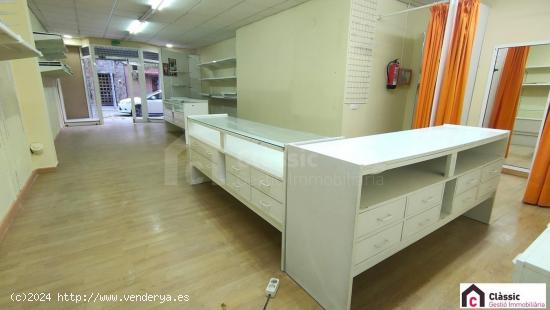 LOCAL COMERCIAL ALQUILER 86m2 Calle Nuria (Terrassa) 450€/mes - BARCELONA