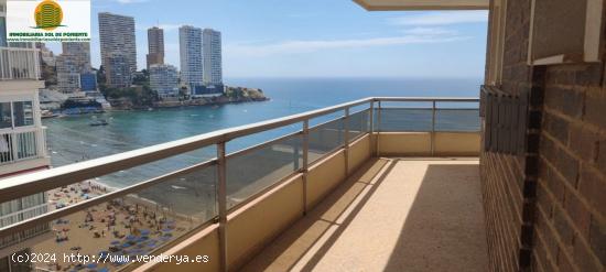  Para los amantes de vistas increibles , Benidorm! 2 habitaciones, 2 baños y terraza abierta. - ALIC 