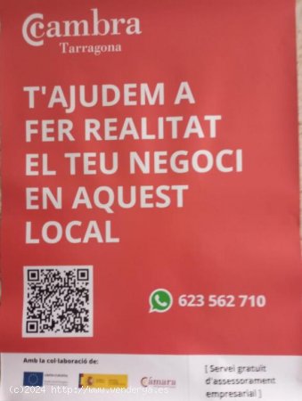 Local comercial en Alquiler en Tarragona Tarragona