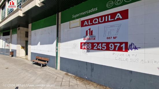 AMPLIO LOCAL COMERCIAL CON LICENCIA DE SUPERMERCADO - ORENSE