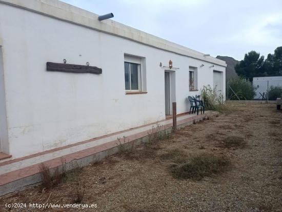  CORTIJO DE PLANTA BAJA, CON PARCELA EN CANTORIA ( ALMERÍA ) - ALMERIA 