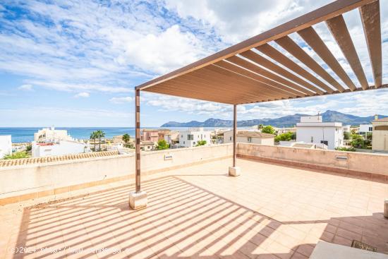 Chalet independiente de 4 plantas con ascensor y vistas al mar en Son Serra de Marina - BALEARES