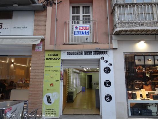 LOCAL COMERCIAL EN CALLE DEL CARMEN - MURCIA