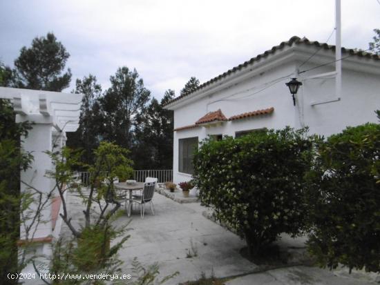 Dos chalets en la misma parcela,  uno de 85 m2. y el otro de 120 m2. separados por 10 mts. aprox. - 