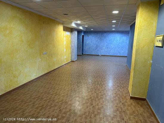 LOCAL COMERCIALDE 100M2 AL PRINCIPIO AV/ABARAN - MURCIA