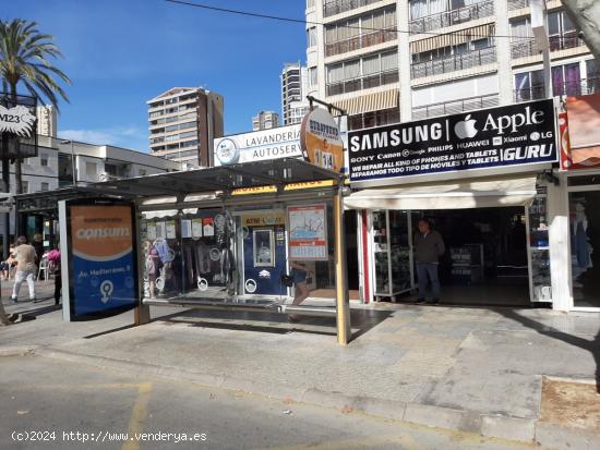 Local en funcionamiento en Avenida de Mediterráneo - Lavandería y oficina de cambio - ALICANTE