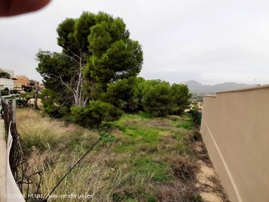 Ocasión, parcela urbanizable en el Rincón de Loix, Playa Levante Benidorm - ALICANTE