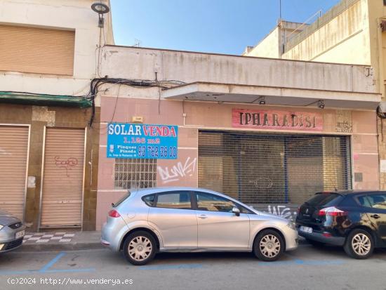 Solar edificable de 1.126 m2 en el centro de Pineda de Mar - BARCELONA