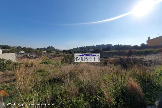 SOLAR URBANO PARA EDIFICAR EN CASTELLVELL DEL CAMP - TARRAGONA