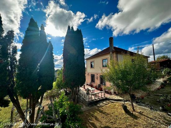  CHALET INDEPENDIENTE, con finca, en VILAMARIN a 15 min. Ourense. - ORENSE 