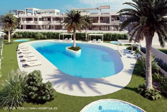 Bungalows a estrenar en complejo residencial con jardines y piscina. - ALICANTE