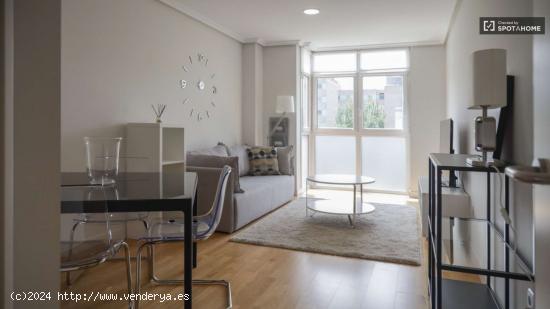 Impresionante apartamento de 1 dormitorio con aire acondicionado en alquiler cerca de Retiro - MADRI