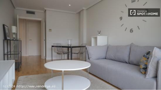 Impresionante apartamento de 1 dormitorio con aire acondicionado en alquiler cerca de Retiro - MADRI