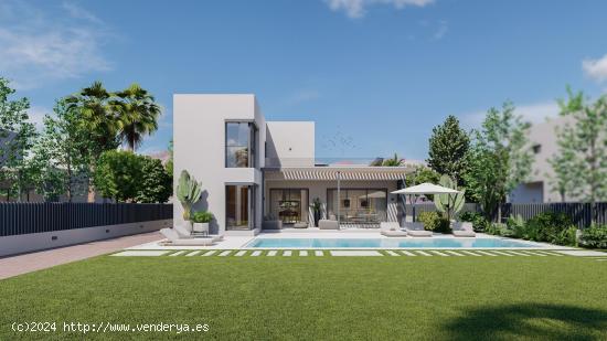 Villas de lujo en las Salinas con parcela y piscina privada. - ALMERIA