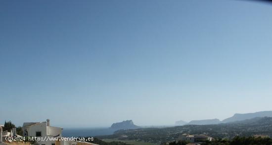 Indescriptible - las vistas desde esta parcela son realmente únicas! - ALICANTE