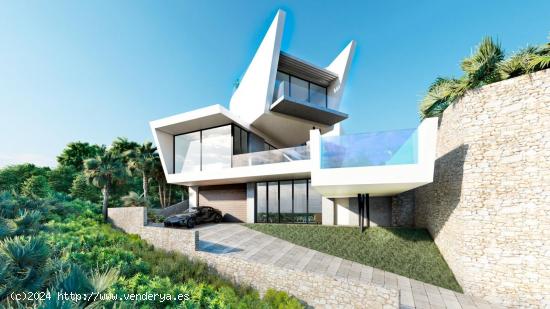  OBRA NUEVA. VILLA DE LUJO EN ORUHUELA COSA. 5 DORM. 5 BAÑOS. 550M2 DE PARCELA. - ALICANTE 