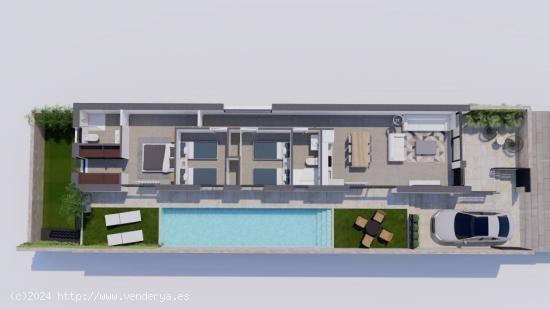 VILLA PAREADA DE OBRA NUEVA EN DAYA NUEVA - ALICANTE