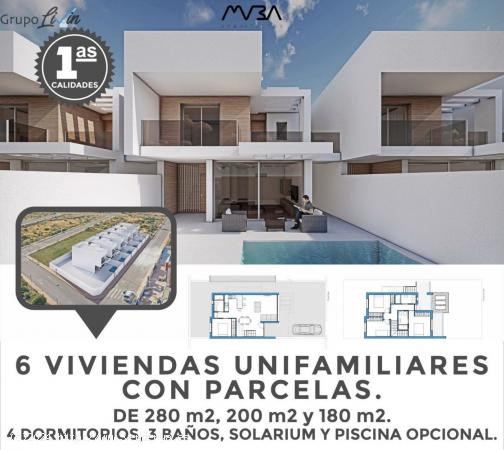  Ultimos 5 Chalets Independiente en el Alamillo nueva construcción - MURCIA 