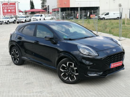 Ford Puma 1.0 EcoBoost 125cv ST-Line X MHEV negro 2023 - Carcaixent