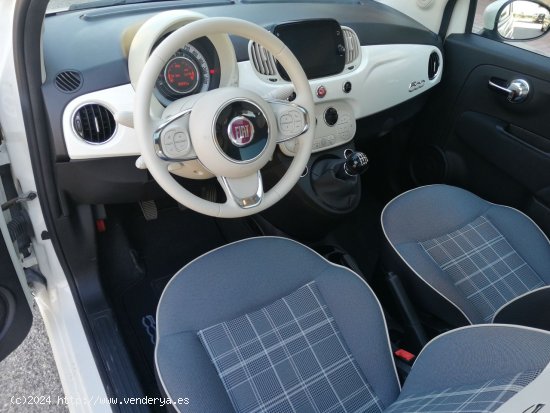 Fiat 500 Lounge 1.0 6v GSE 52KW (70 CV) blanco 2020 - Carcaixent