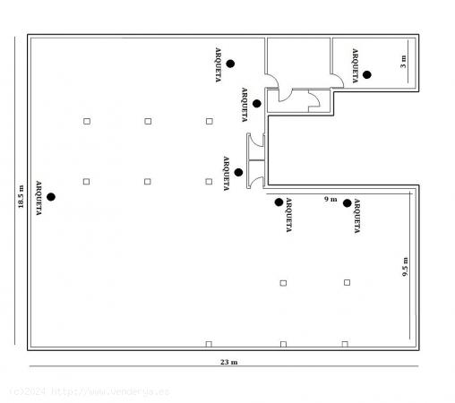 Se vende amplio local de 370m2 útiles en zona Basurto con grandes posibilidades - VIZCAYA