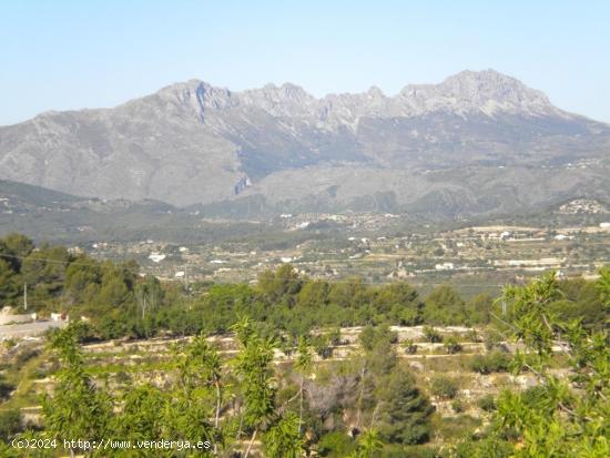 Amplia Parcela Con Vistas Panoramicas y al Mar - ALICANTE