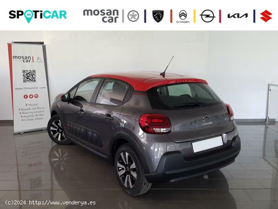 Citroën C3 1.2 PURETECH 82 FEEL GPS LL16 CAPSULE ROJO - Rivas