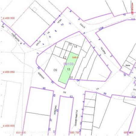 SOLAR URBANO EN VENTA EN VILLAR DEL ARZOBISPO - VALENCIA