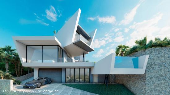 OBRA NUEVA. VILLA DE LUJO EN ORUHUELA COSA. 5 DORM. 5 BAÑOS. 550M2 DE PARCELA. - ALICANTE