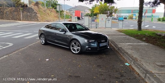 Audi A5 S line 2.0 TDI 190cv Multitronic Sportback de 2014 con 117.000 Km por 19.990 EUR. en Tenerif