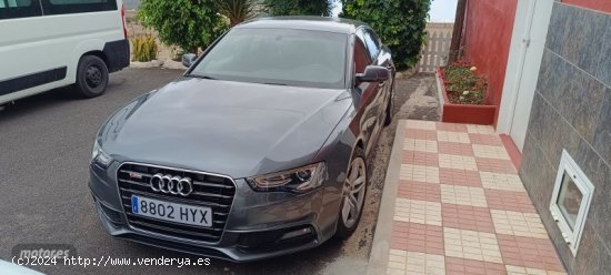 Audi A5 S line 2.0 TDI 190cv Multitronic Sportback de 2014 con 117.000 Km por 19.990 EUR. en Tenerif