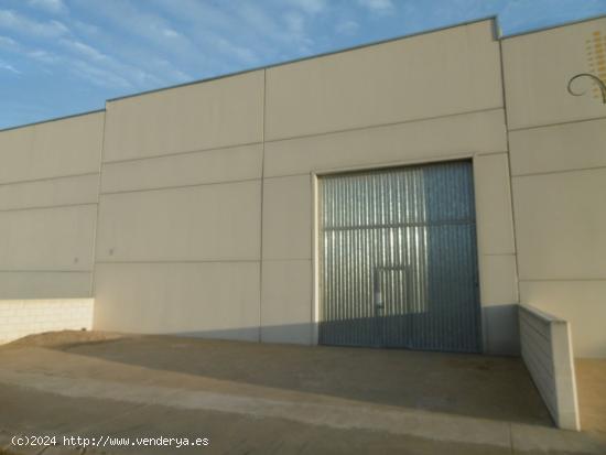 VENTA NAVE INDUSTRIAL POLIGONO CASETA BLANCA - CASTELLON