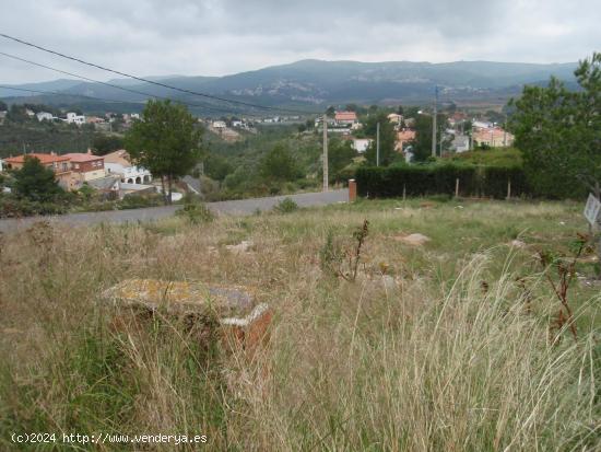 FANTÁSTICA PARCELA EN URB. PRIORAT DE LA BISBAL DEL PENEDÉS - TARRAGONA