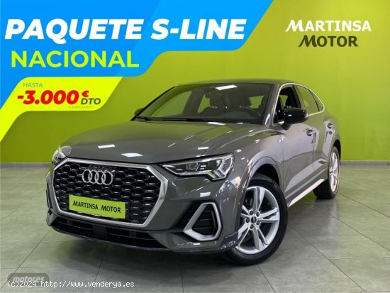 Audi Q3 Sportback 35 TFSI 110kW (150CV) S tronic S Line de 2023 con 32.000 Km por 40.800 EUR. en Mal