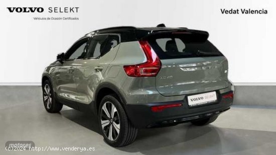 Volvo XC40 BEV 69KWH RECHARGE PLUS 238 5P de 2023 con 10 Km por 38.900 EUR. en Valencia