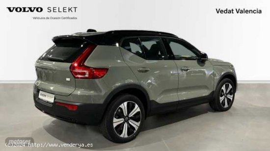 Volvo XC40 BEV 69KWH RECHARGE PLUS 238 5P de 2023 con 10 Km por 38.900 EUR. en Valencia