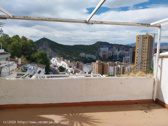 Se vende estudio en Montbenidorm con terraza grande y vistas a la playa - ALICANTE