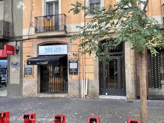  Local comercial de 80m2 a pie de calle, con una fachada de 3 metros lineales. - BARCELONA 