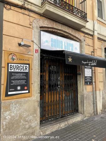 Local comercial de 80m2 a pie de calle, con una fachada de 3 metros lineales. - BARCELONA