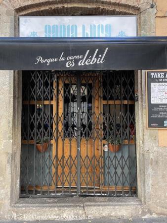 Local comercial de 80m2 a pie de calle, con una fachada de 3 metros lineales. - BARCELONA