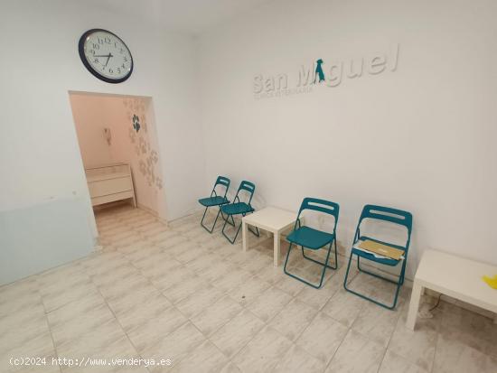 LOCAL 90M2. MUY CENTRICO. ACTUALMENTE CLINICA VETERINARIA.  CON COCINA Y AREA DE DESCANSO. - BALEARE