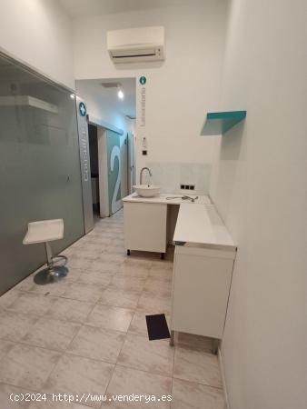 LOCAL 90M2. MUY CENTRICO. ACTUALMENTE CLINICA VETERINARIA.  CON COCINA Y AREA DE DESCANSO. - BALEARE