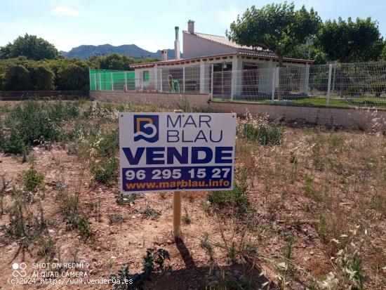 Bonito solar a 5 minutos de Gandia, para construir la casa de tus sueños - VALENCIA