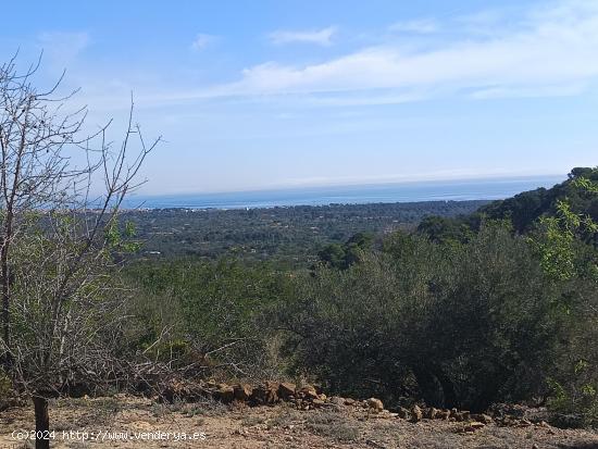 Finca rústica con permiso de obra, vistas al mar y a la montaña - TARRAGONA