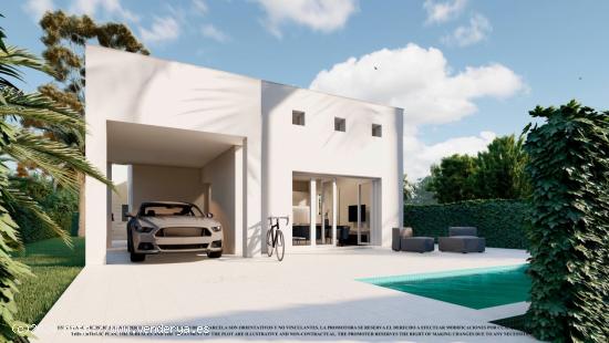 NUEVO SIEMPRE ES NUEVO, MODERNAS VILLAS EN LOS ALCAZARES - MURCIA